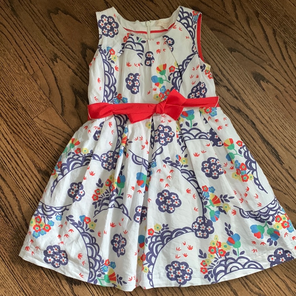 MiniBoden linen dress